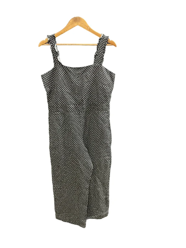 Year-End Clearance Polkadot Pattern Dress Casual Maxi Loft, Size 8