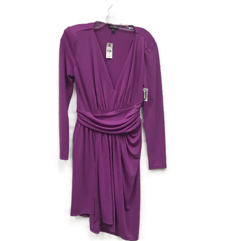 Early Access Purple Dress Casual Short By Express, Size: S