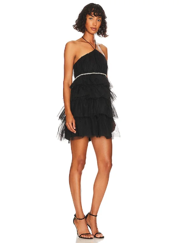 Price Meltdown Gloom Ruffle Dress