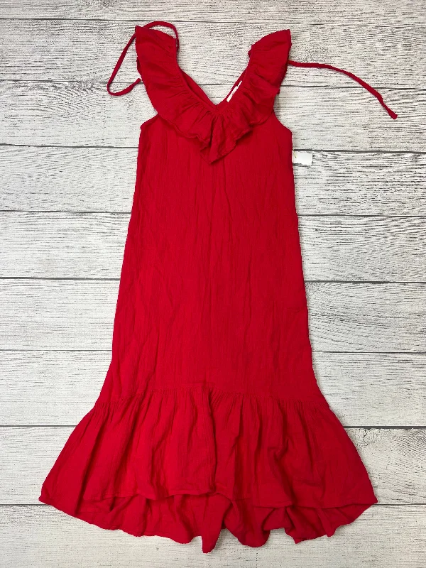 Online Exclusive Red Dress Casual Maxi Vineyard Vines, Size Xs
