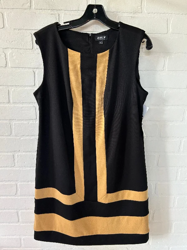 Limited Quantity Black & Brown Dress Party Short Allen B, Size L