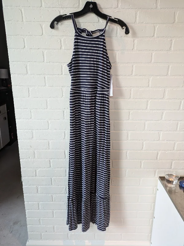 Mega Deal Blue & White Dress Casual Maxi Old Navy, Size Xs