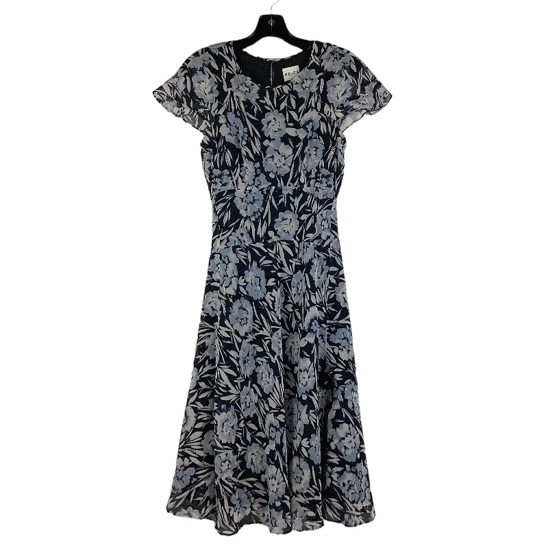 Deep Discounts Navy Dress Work Reiss, Size 4