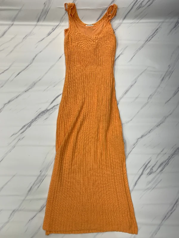 Deal of the Day Orange Dress Casual Maxi Z Supply, Size Xs