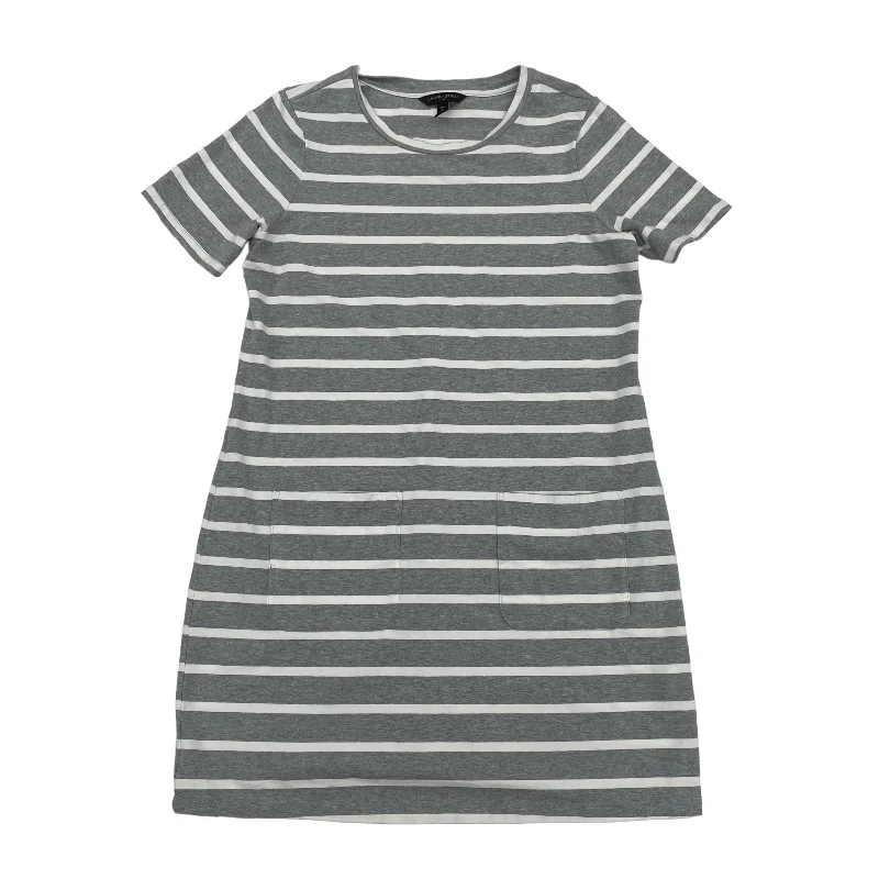 Price Drop GREY BANANA REPUBLIC DRESS CASUAL SHORT, Size PETITE  M