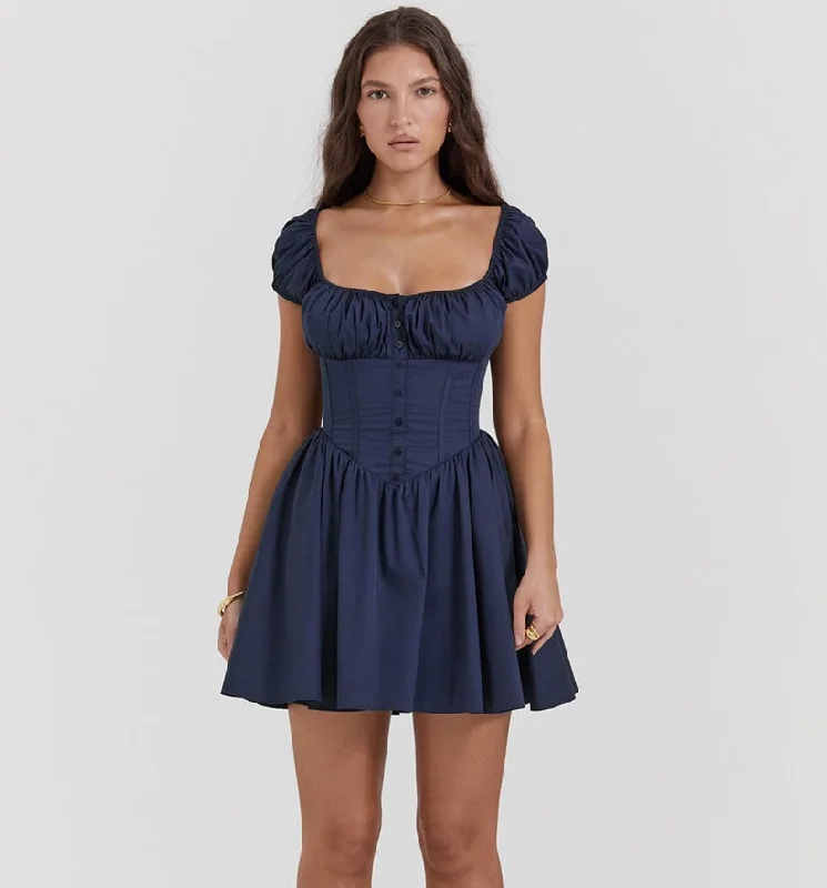 Deal Mania Arch Blue Dress