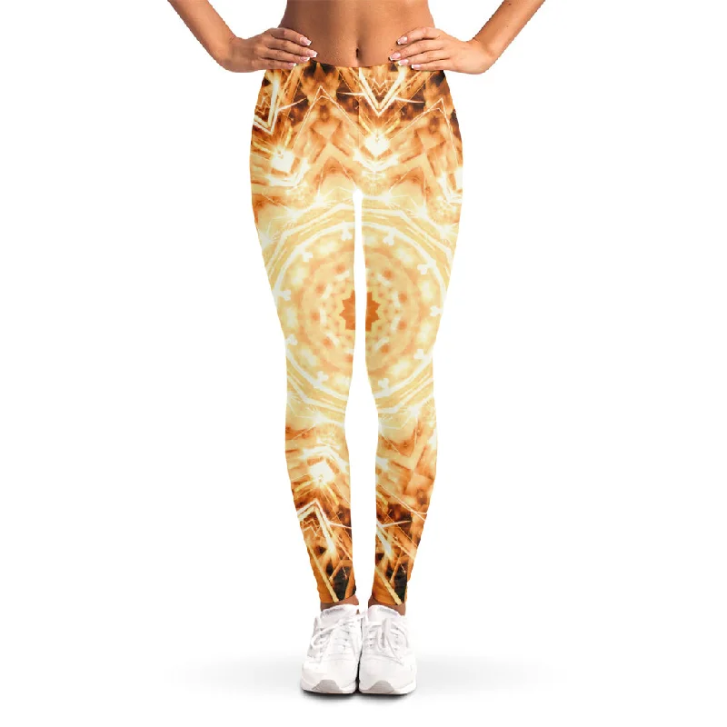 Deal Frenzy Shining Kaleidoscope Print Women's Leggings