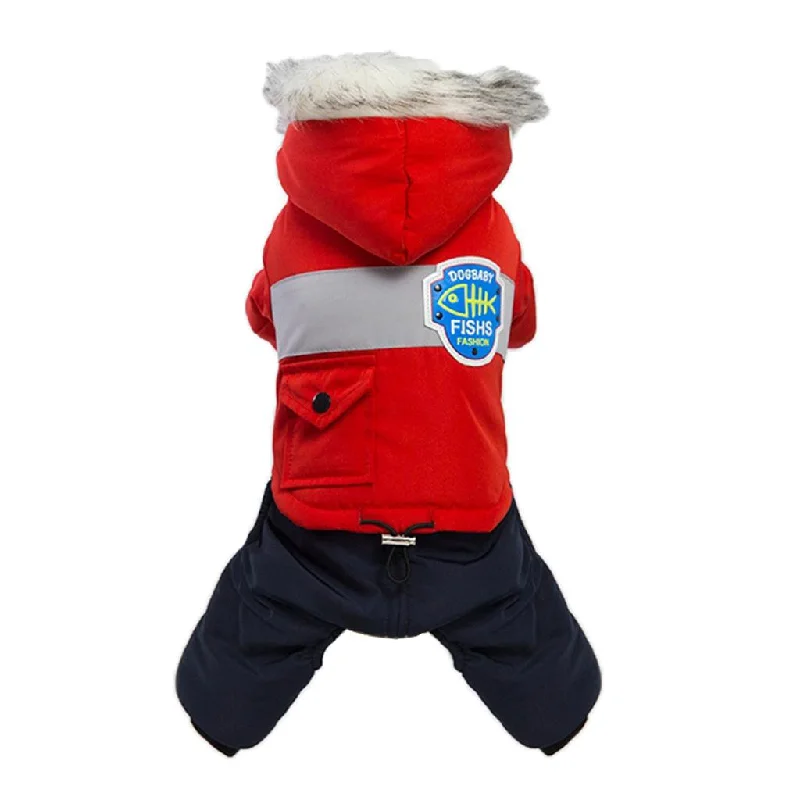 Final Markdown Max Dog Puppy Pet Hooded Down Jacket Coat Clothes Costume Winter Jumpsuit Red S Final Markdown Max Dog Puppy Pet Hooded Down Jacket Coat Clothes Costume Winter Jumpsuit Red S