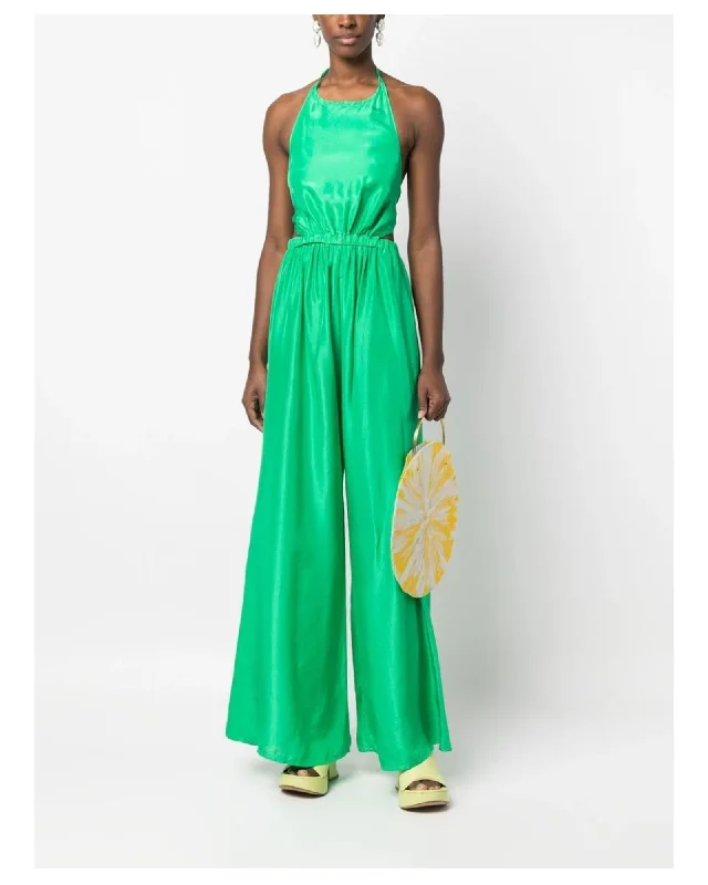 Super Bargain Forte Forte Silk Halterneck Jumpsuit