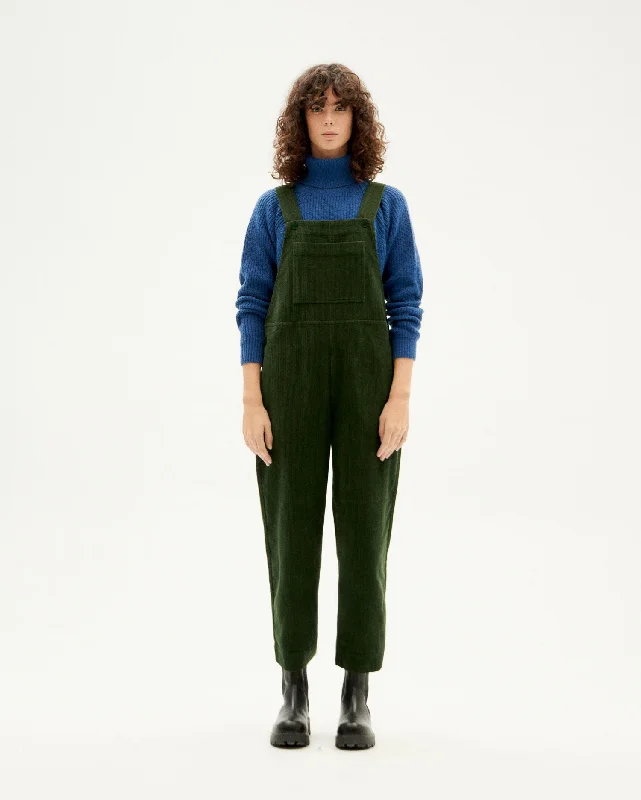 Value Deals Luz Corduroy Jumpsuit Bottle Green